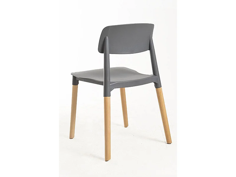 Sillas Comedor - Silla Estin - Gris oscuro