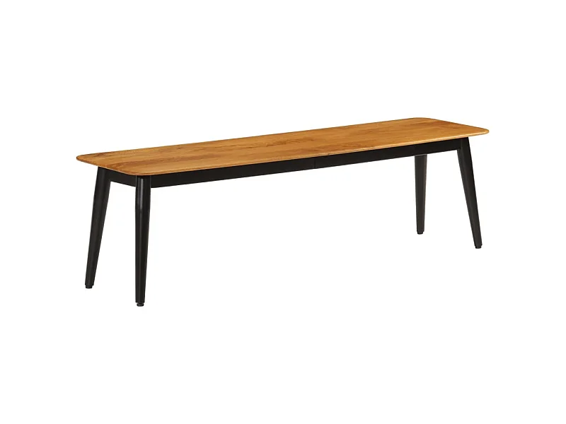 Banc de salle à bois marron 160 x 40 x 45 cm DEC025000