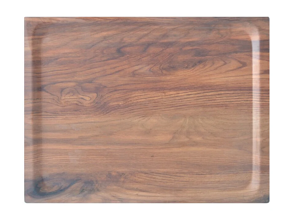 DON HIERRO - Carrito auxiliar plegable BAUHAUS cromado con ruedas – 2 niveles y 4 posiciones-Cedro