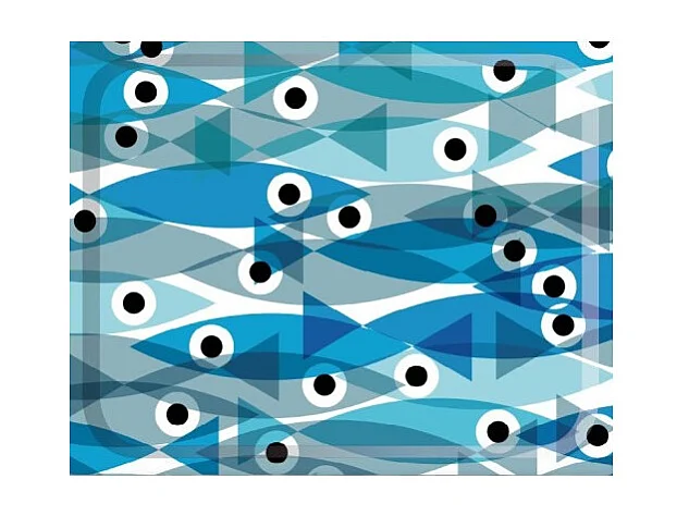 Klappbarer Servierwagen BAUHAUS mit Rollen – Metallgestell verchromt, 2 Ebenen, 4 Positionen