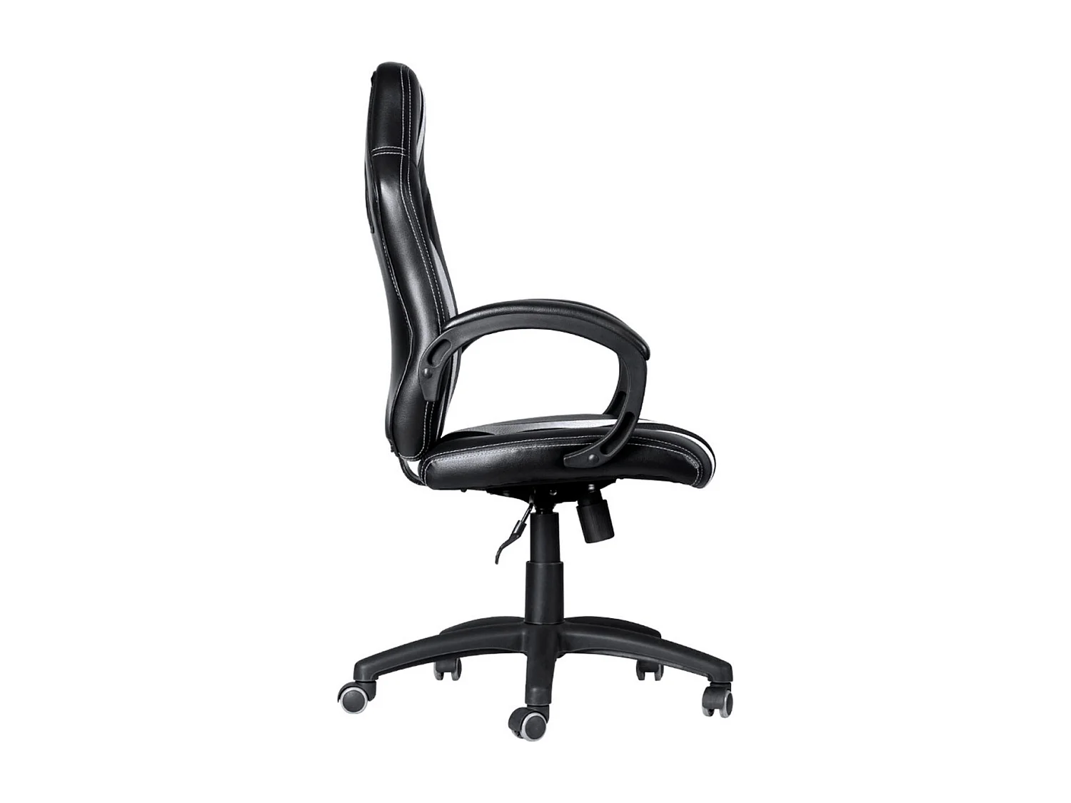 Silla Gaming Race - Blanco y Negro - Máxima Ergonomía - Ideal para sesiones de Gaming