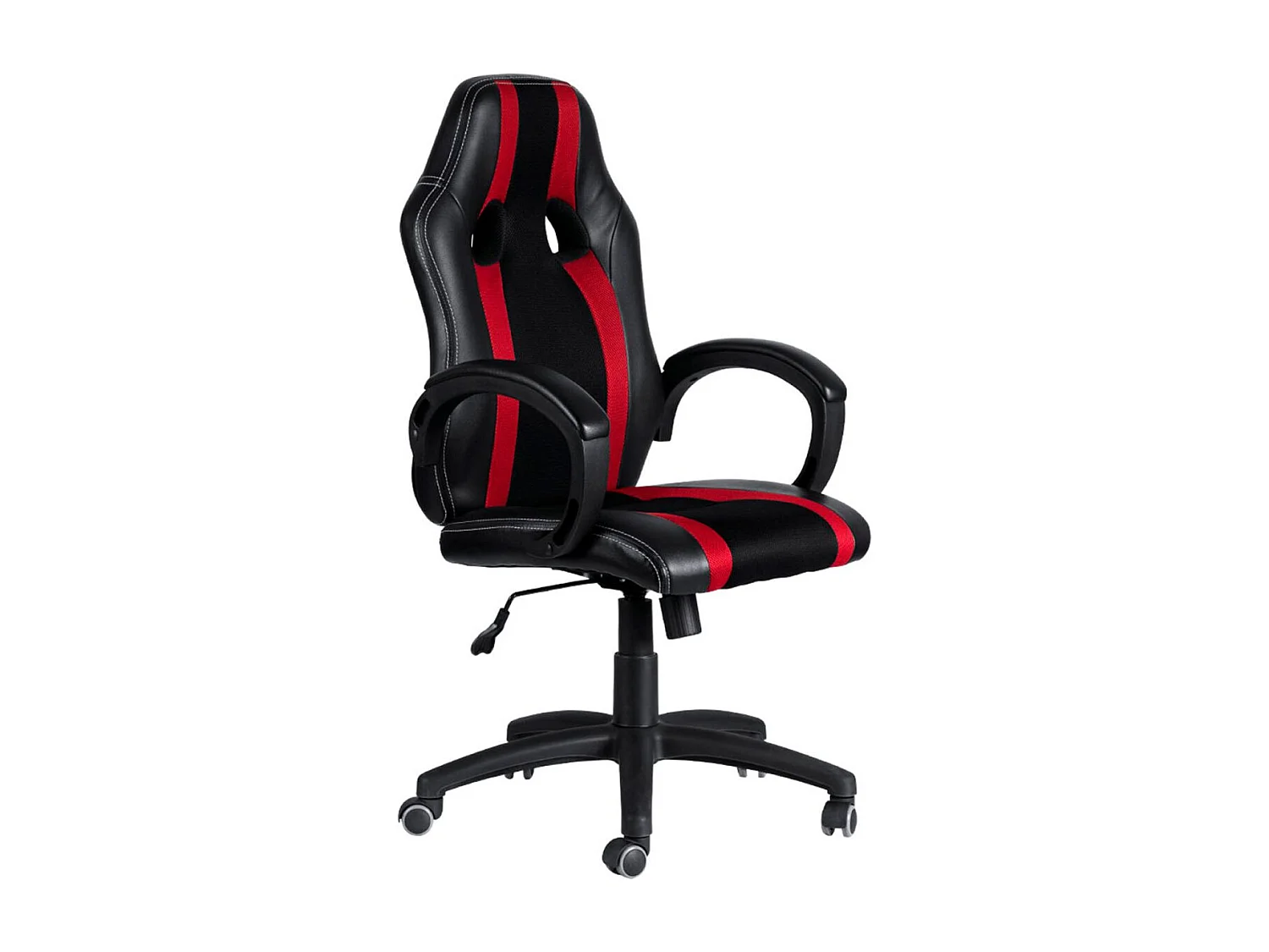 Silla Gaming Race - Rojo y Negro - Máxima Ergonomía - Ideal para sesiones de Gaming