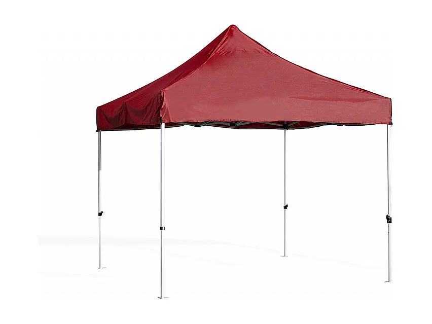 Carpas Plegables 3x3 - Carpa 3x3 Master Aluminio - Rojo