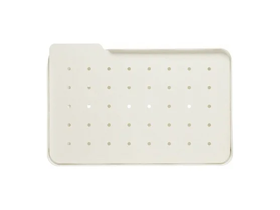 Panier à linge LUCCA sur roulettes – 60 L, 2 compartiments, fermeture douce, structure métallique blanche