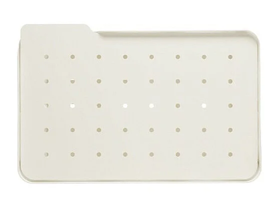 Cesto porta biancheria LUCCA con ruote – 60 L, 2 scomparti, chiusura soft, struttura metallica bianca