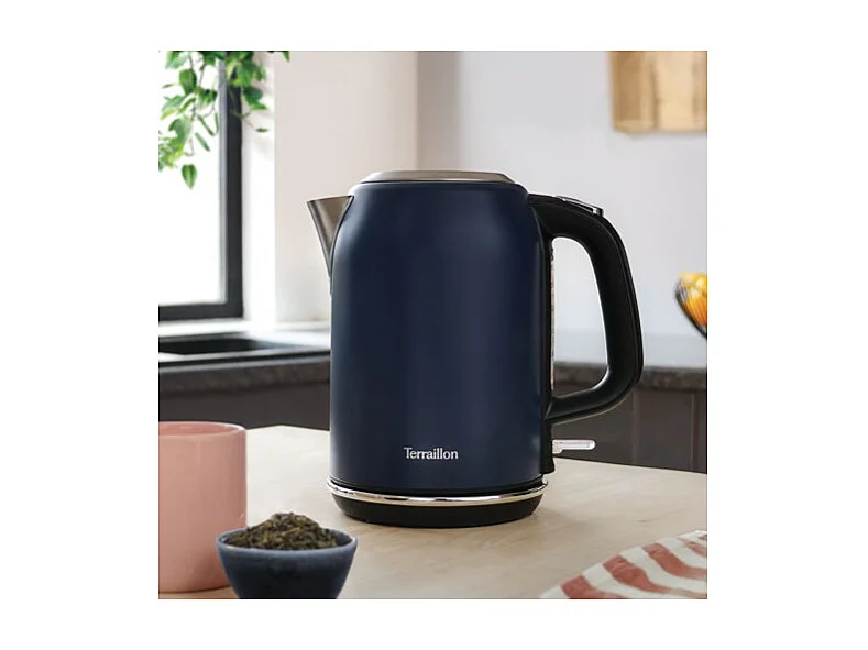 Terraillon Bouilloire sans fil 1.7l 2200w bleu - 15436