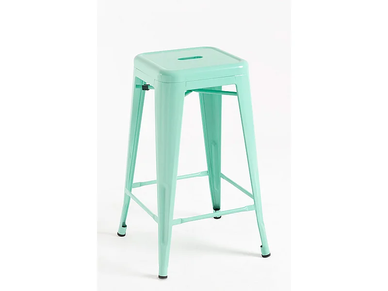 Lote de 6 Taburetes Torix Bajos - Verde menta