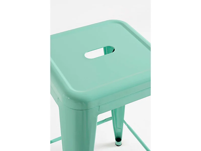 Lote de 6 Taburetes Torix Bajos - Verde menta