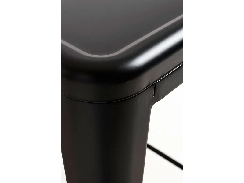Lote de 2 Taburetes Torix Bajos - Negro mate
