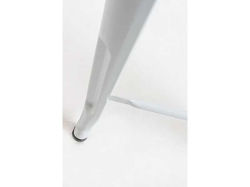 Lote de 6 Taburetes Torix Bajos - Blanco