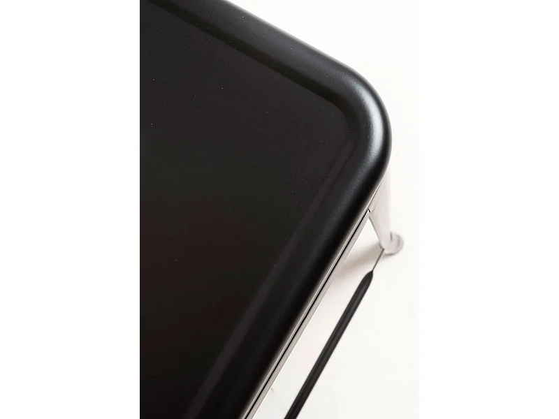 Lote de 6 Taburetes Torix Bajos - Negro mate