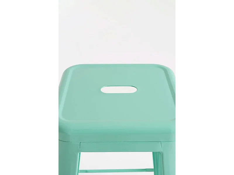 Lote de 4 Taburetes Torix Bajos - Verde menta