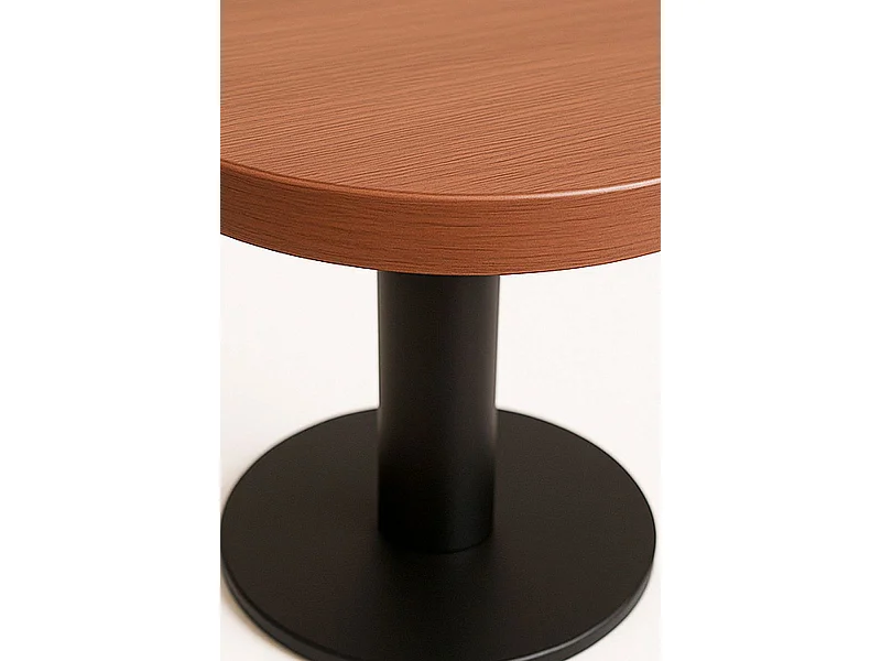 Mesas Bar - Mesa Kuat Redonda - Negro