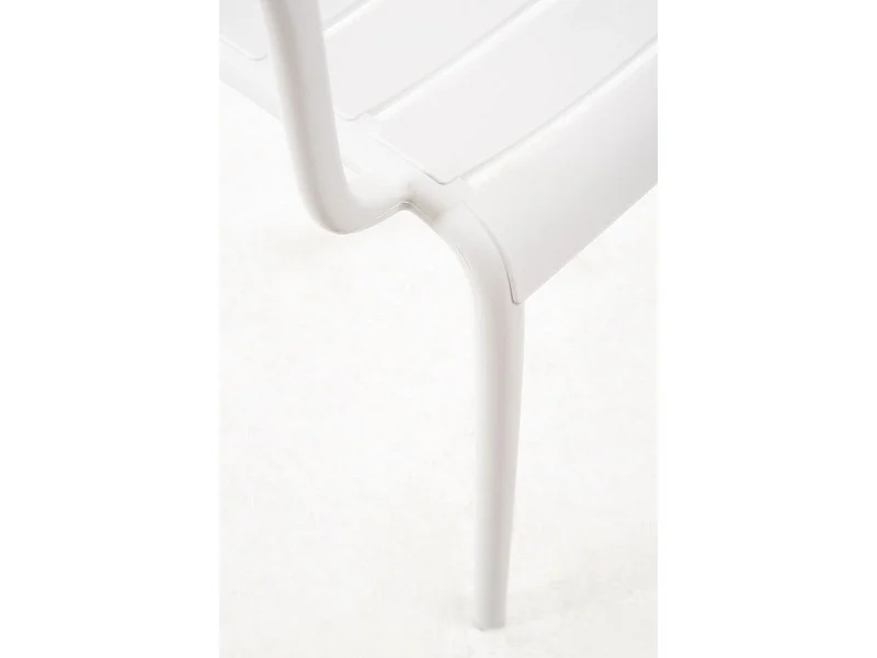 Sillas Jardín - Silla Belia con Brazos - Blanco