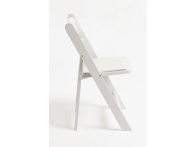 Sillas Plegables - Pack 4 Sillas Plegables Wala Madera - Blanco