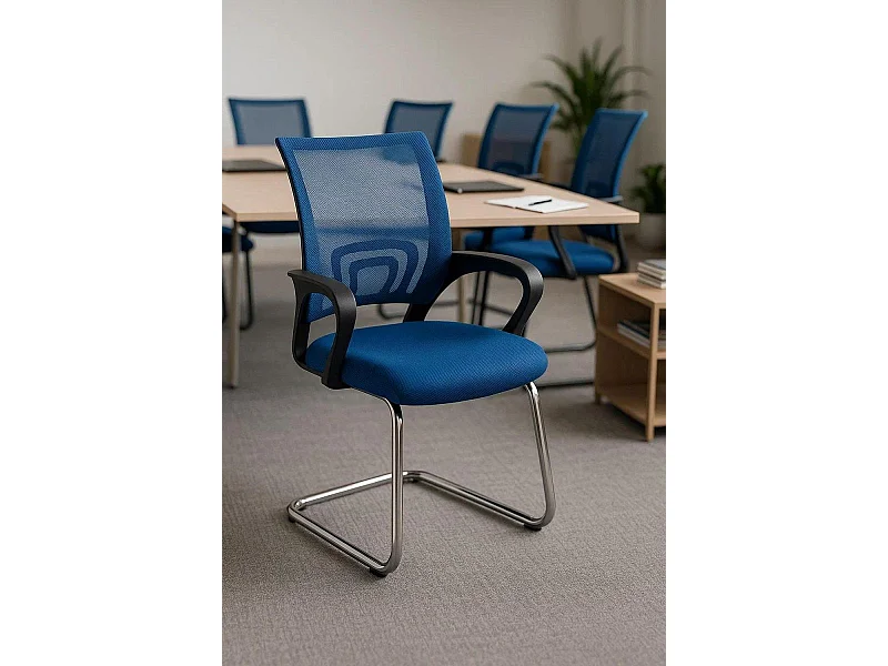 Silla de Oficina sin ruedas Confidente Midi - Máxima Ergonomía - Ideal para Escritorio y Gaming