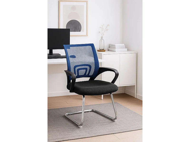 Silla de Oficina sin ruedas Confidente Midi - Máxima Ergonomía - Ideal para Escritorio y Gaming
