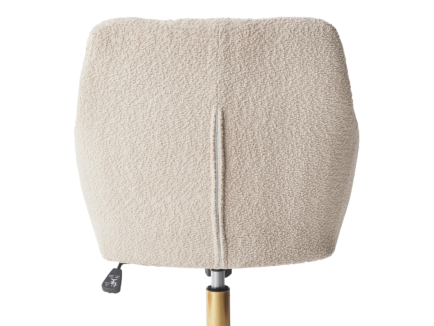 Desk Chair PALMDALE Boucle Beige