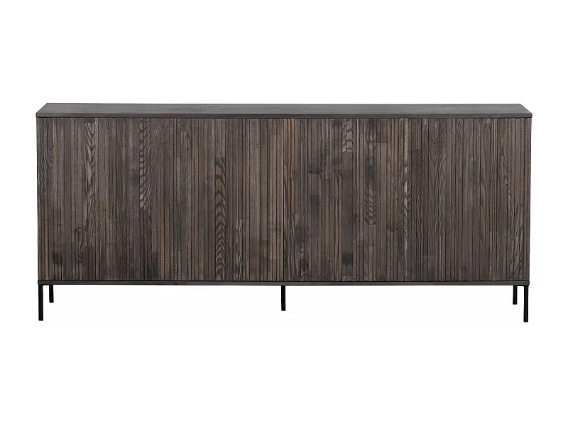 INCISIONE - Credenza impiallacciata in frassino L200 cm