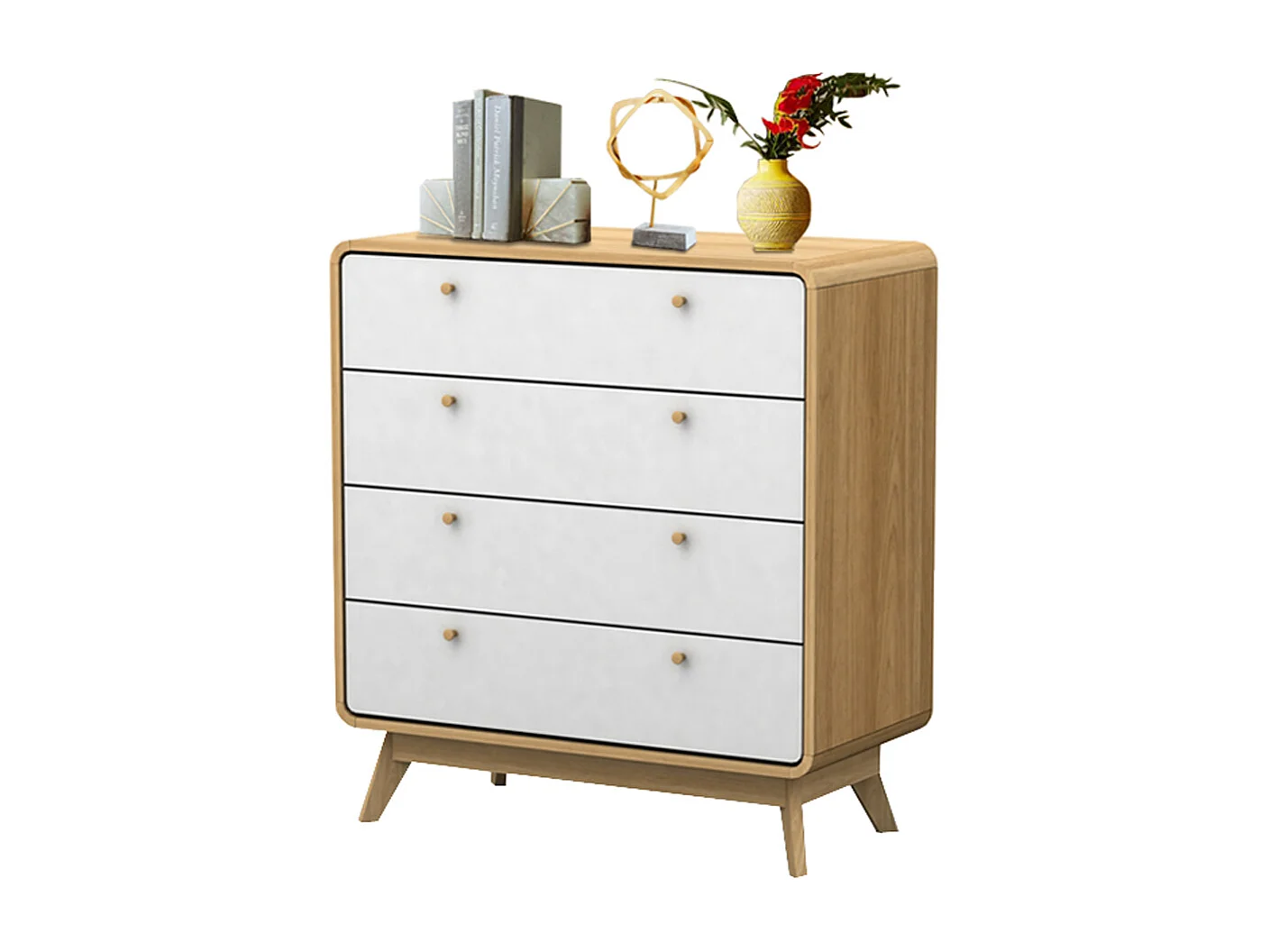 Cassa Caitlin - Bianco/Quercia