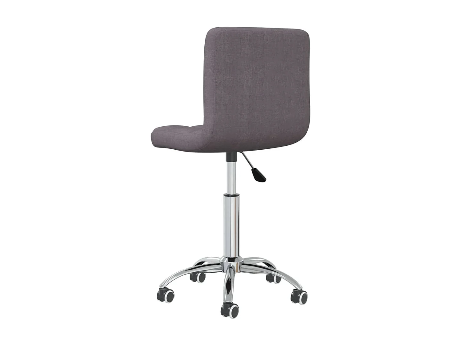 Chaise pivotante de bureau Taupe Tissu