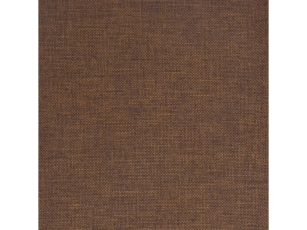 Chaise pivotante de bureau Marron Tissu