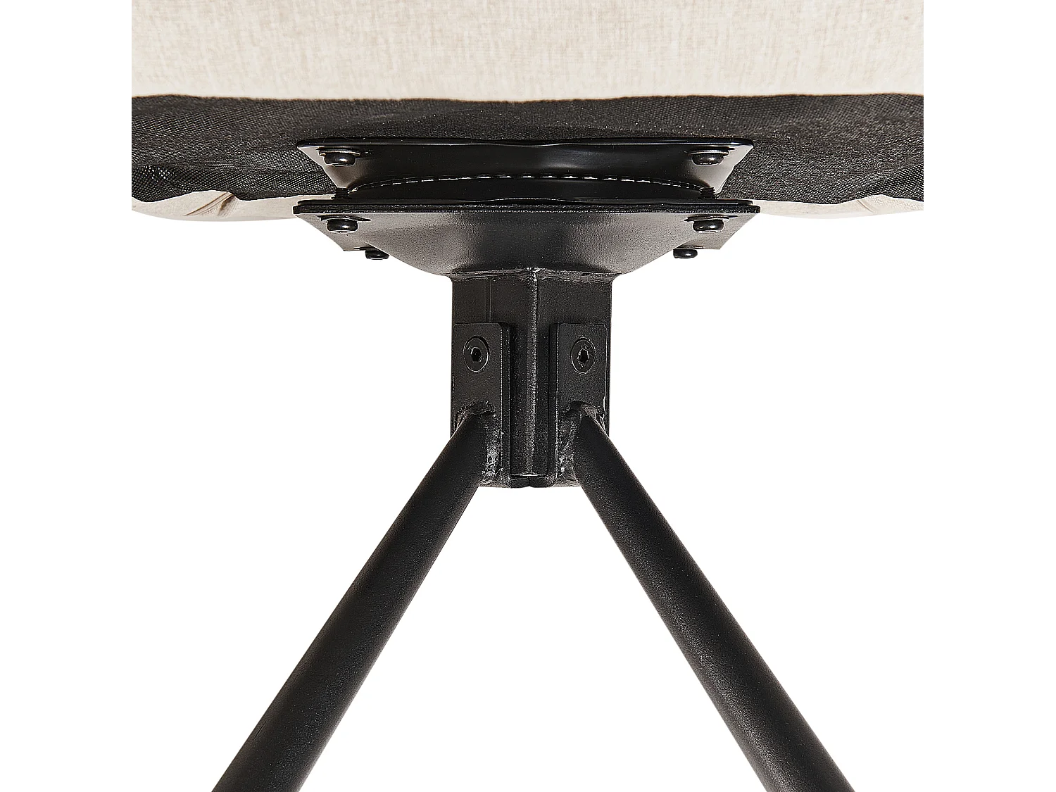 Set di 2 sedie da pranzo LOURES Beige chiaro