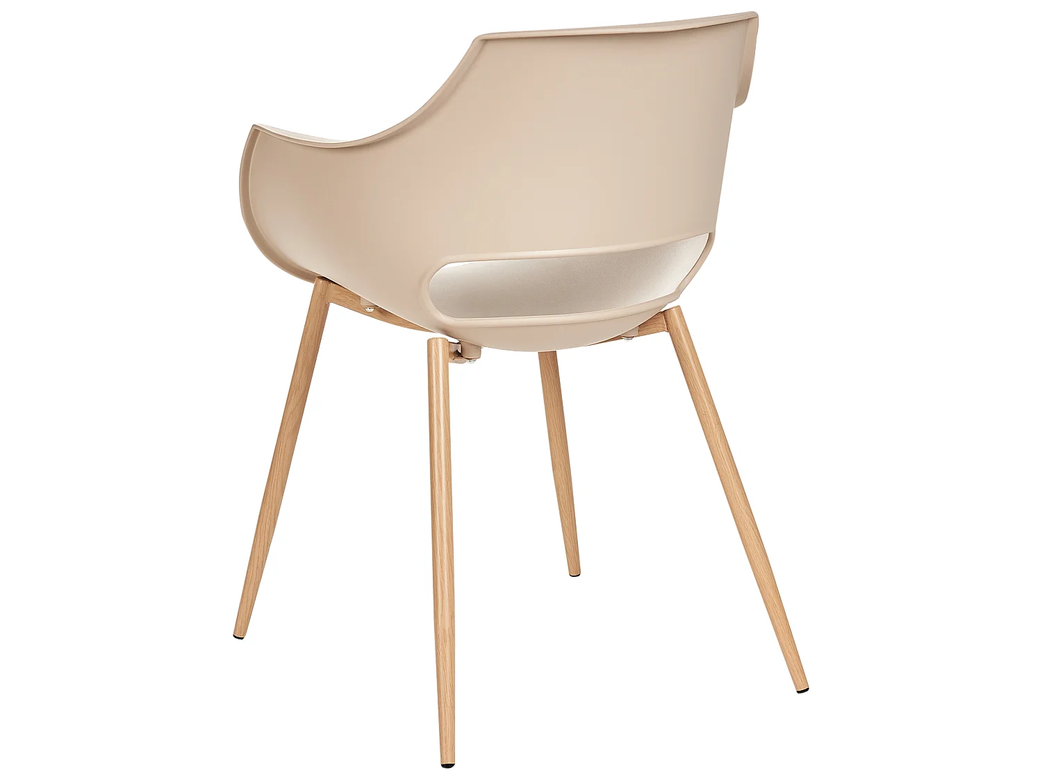 Set di 4 sedie da pranzo MILLERS Beige