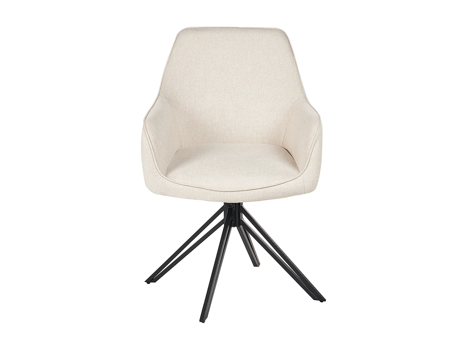 Lot de 2 chaises de salle à manger JODAR Beige clair