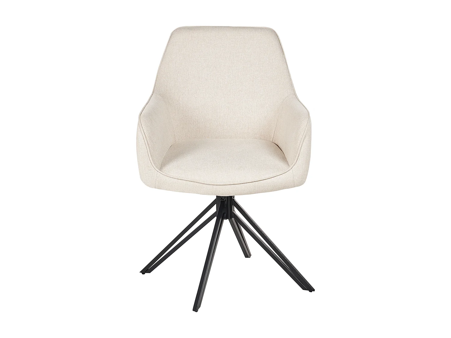 Lot de 2 chaises de salle à manger JODAR Beige clair