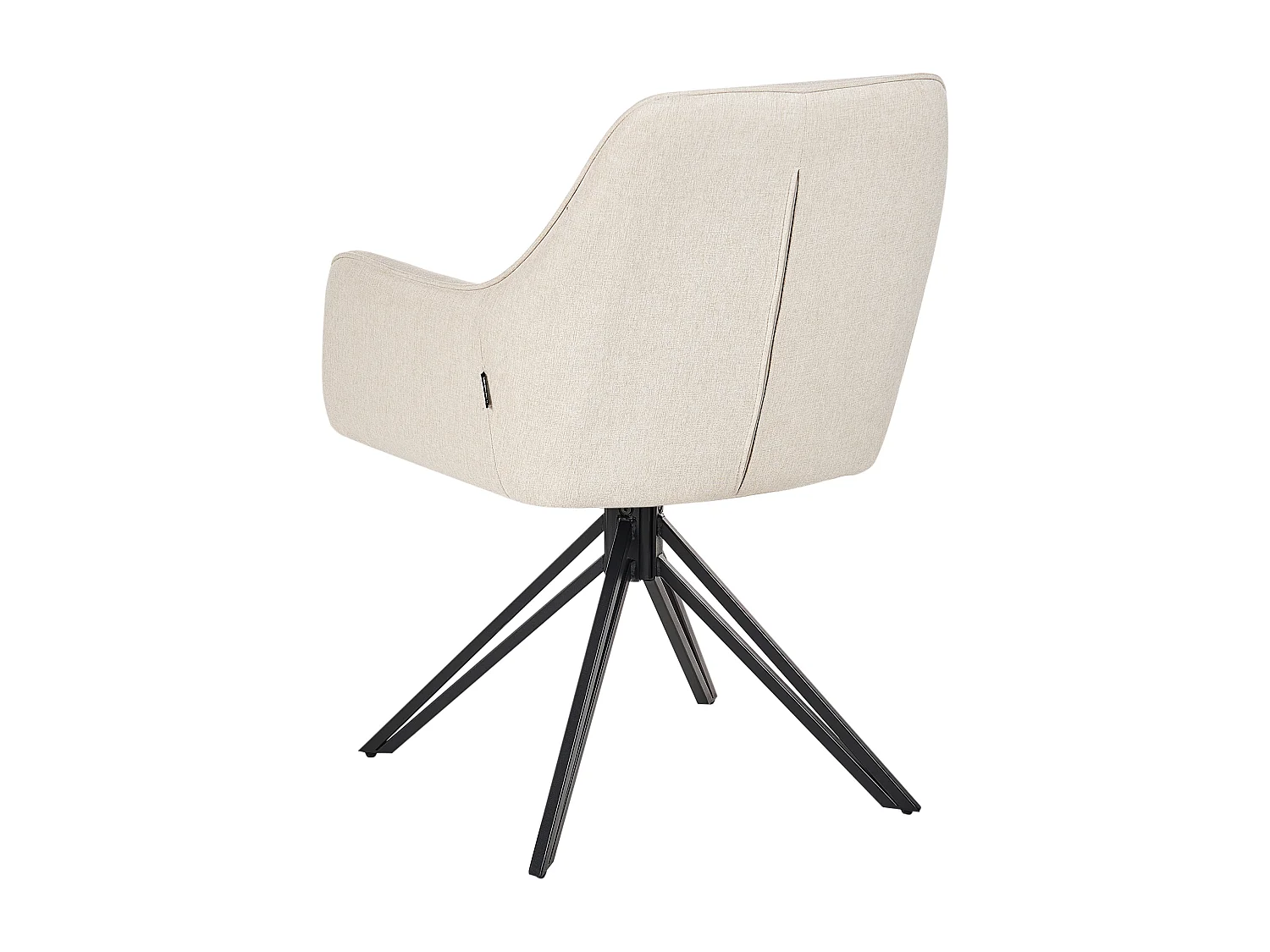 Lot de 2 chaises de salle à manger JODAR Beige clair