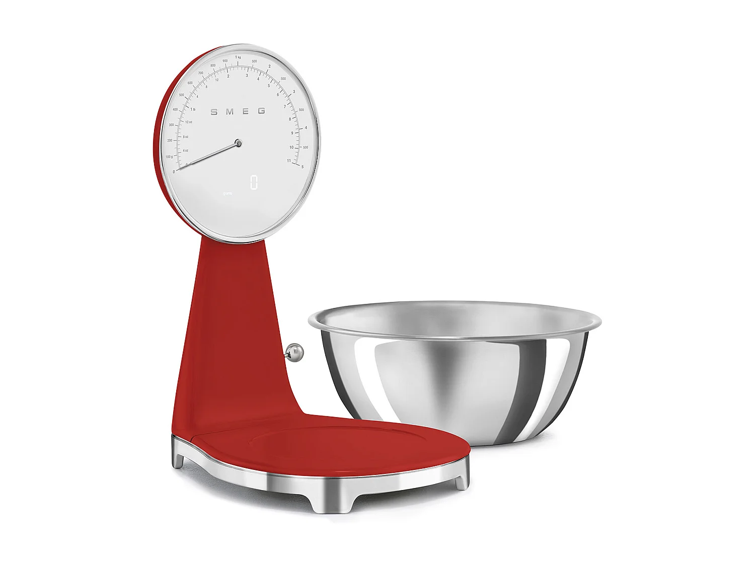 Balance de cuisine Rétro rouge