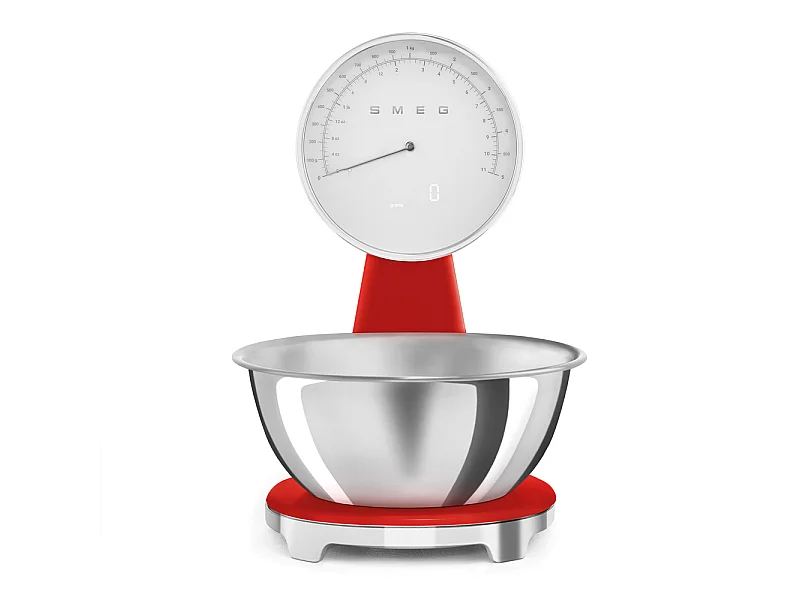 Balance de cuisine Rétro rouge