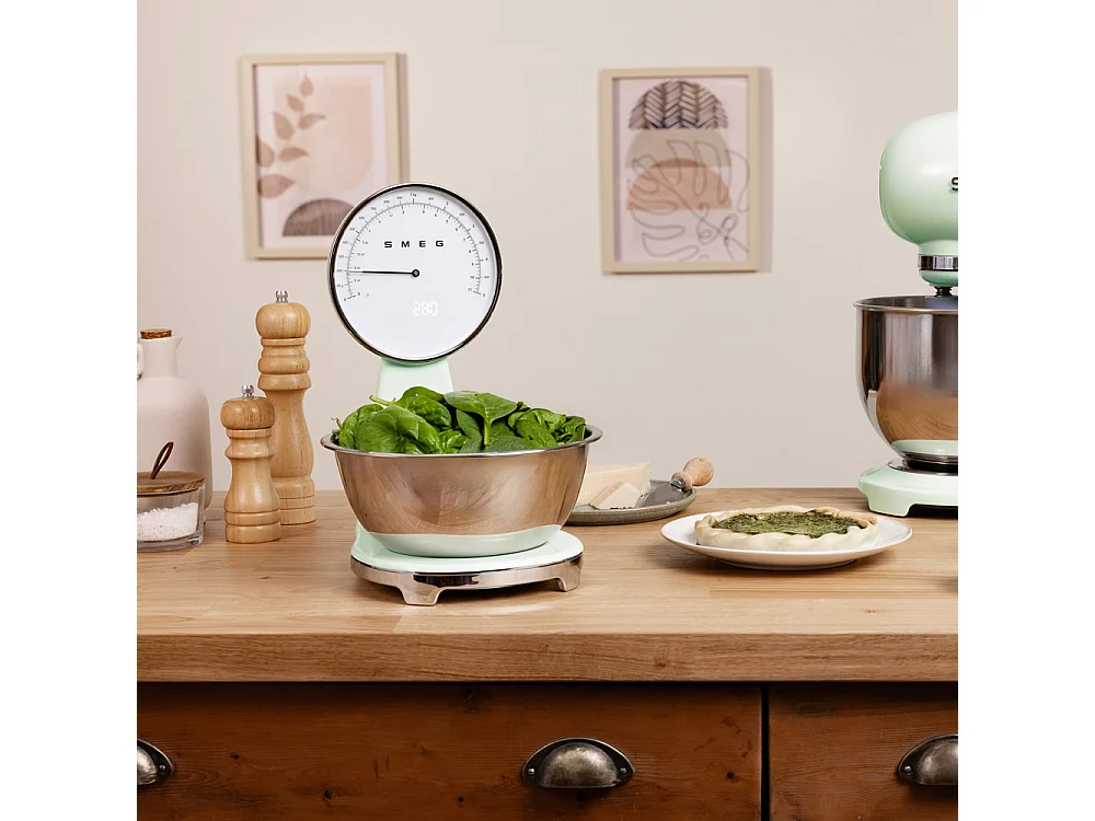 Balance de cuisine Rétro verte