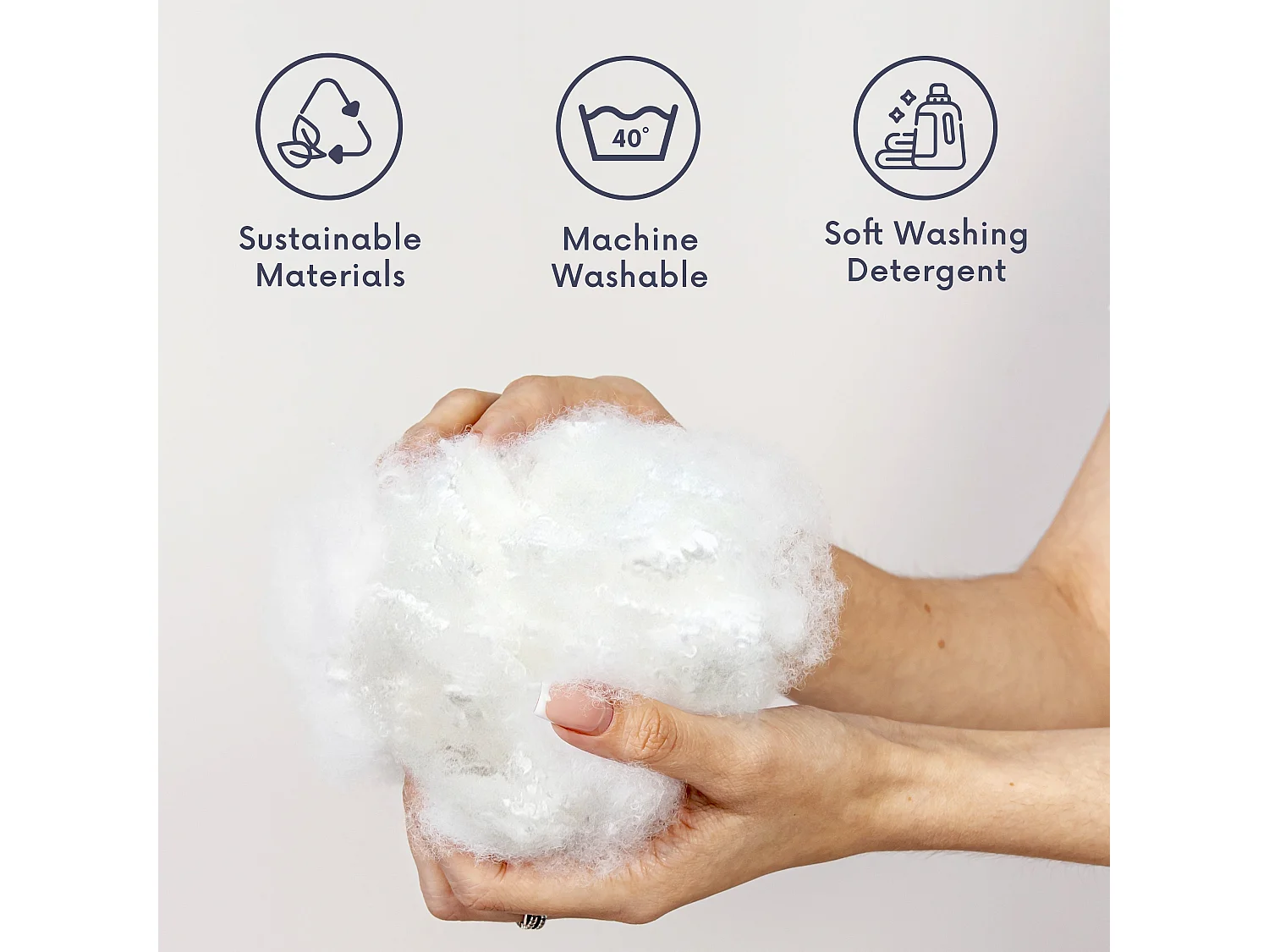 The White Stone Bettdecke 210 x 240 cm mit 400 g Füllung | Weiche und warme Füllung aus Softwatte | Gestepptes Bettdecke aus weißer, antiallergischer Mikrofaser