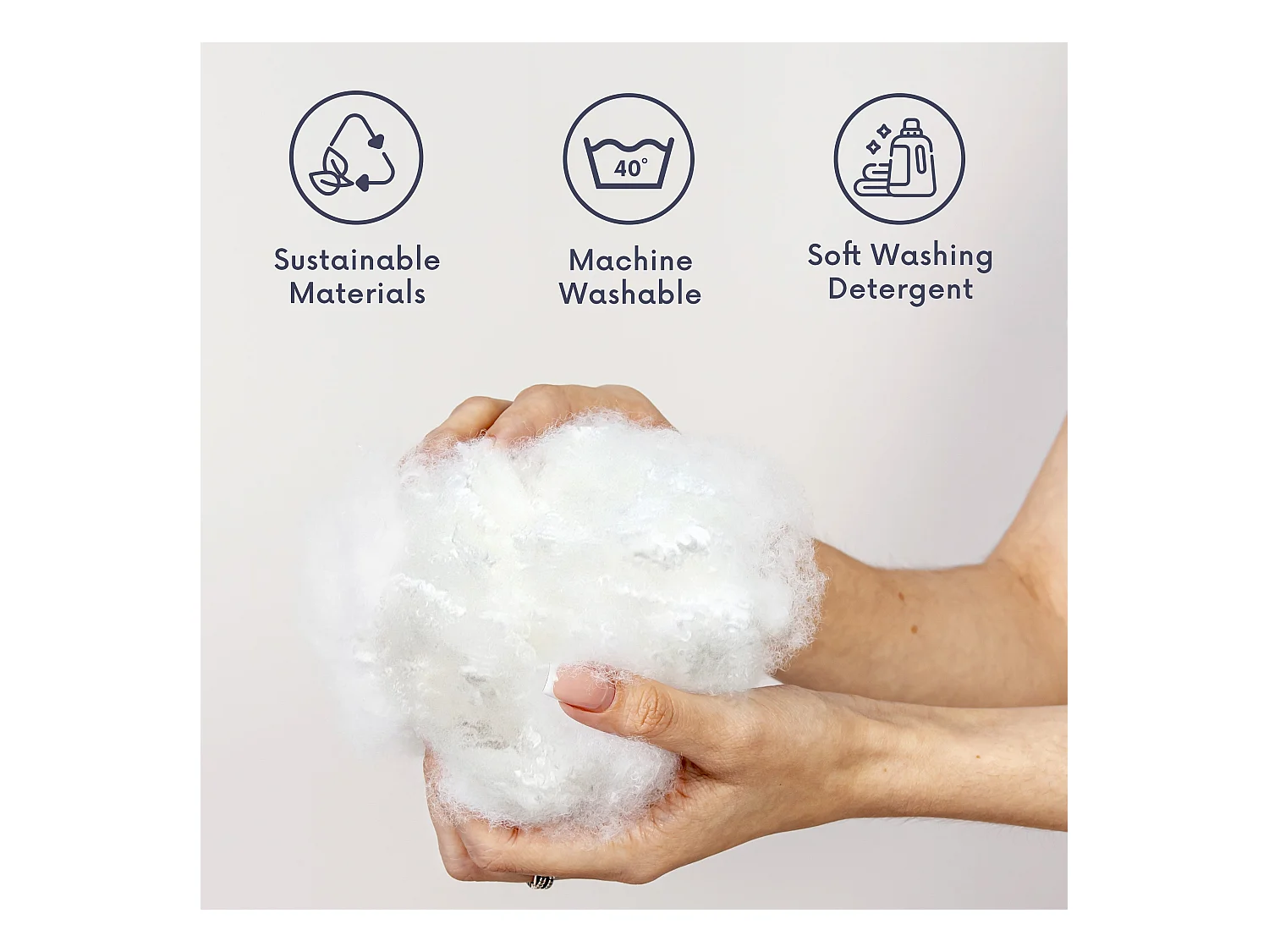 The White Stone 4-Seizoenen Dekbed 180 x 200 cm van 250 gr | Zachte en Warme Soft Vulling | Witte Allergievrije Microvezel Dekbed | Dekbed voor Alle Seizoenen