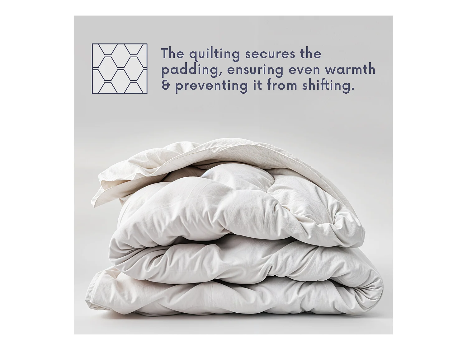 The White Stone Zomerdekbed 200 x 200 cm 150 g | Zachte Vulling in Soft Vulling | Gequilt Deken in Hipoallergene Microfiber Wit | Eénpersoons Dekbed