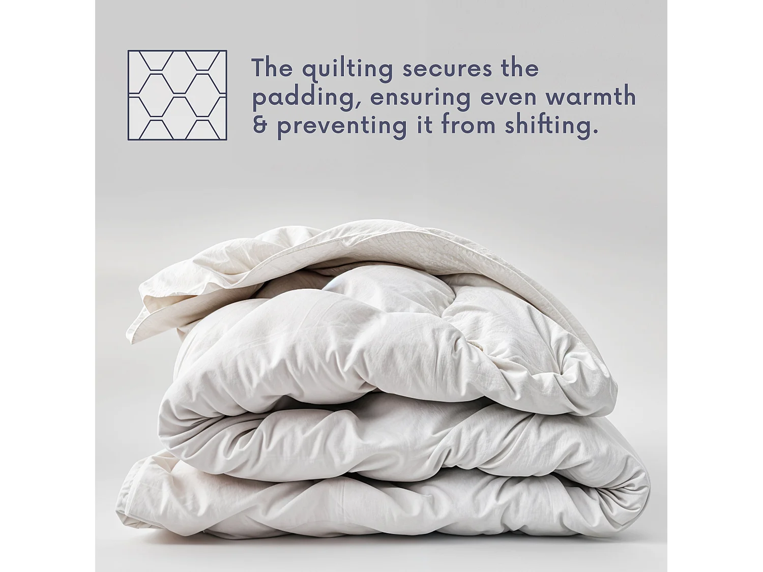 The White Stone Zomerdekbed 200 x 200 cm 150 g | Zachte Vulling in Soft Vulling | Gequilt Deken in Hipoallergene Microfiber Wit | Eénpersoons Dekbed