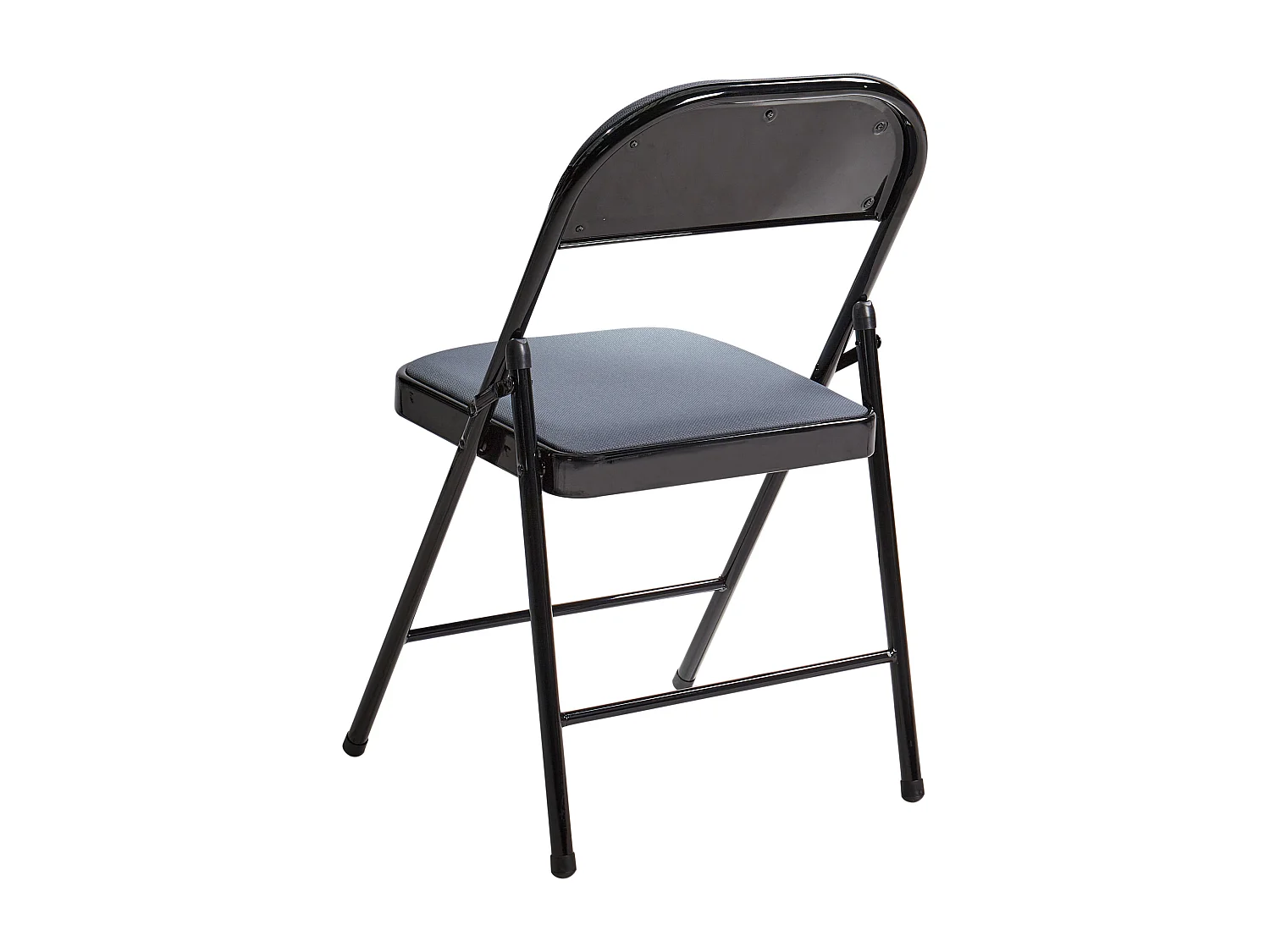 Conjunto de 4 sillas de comedor SPARKS Gris oscuro