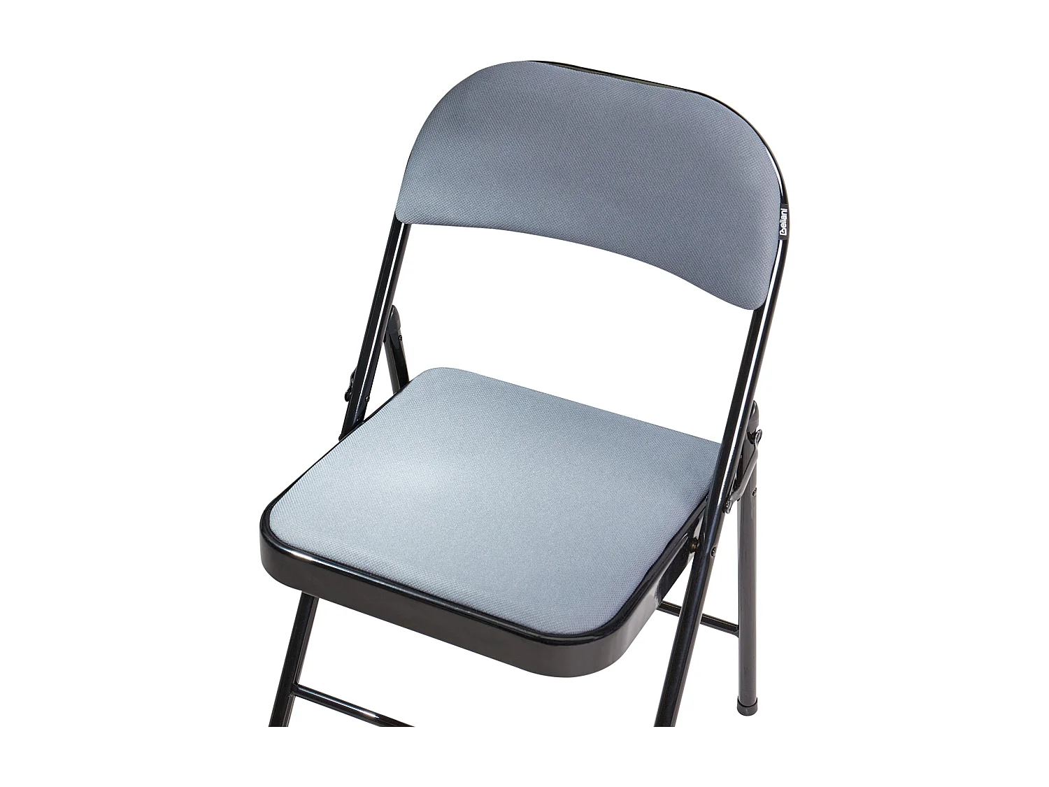 Conjunto de 4 sillas de comedor SPARKS Gris oscuro