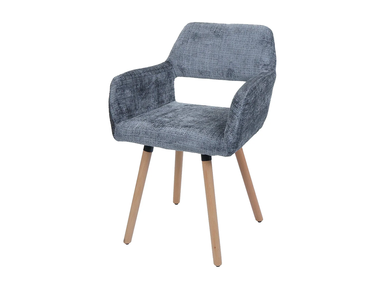 Chaise de salle à manger MCW-A50 II,  gris foncé