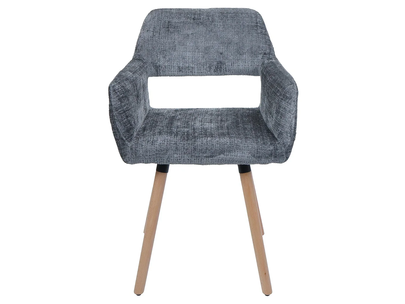 Chaise de salle à manger MCW-A50 II,  gris foncé