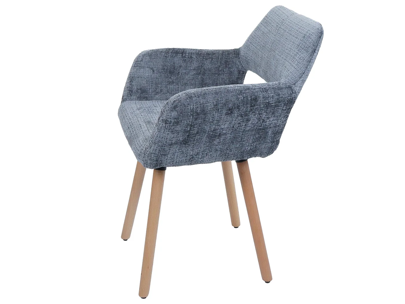 Chaise de salle à manger MCW-A50 II,  gris foncé