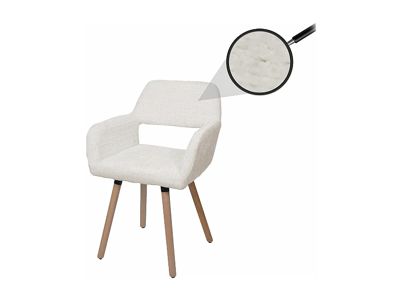 Eetkamerstoel MCW-A50 II,  crème