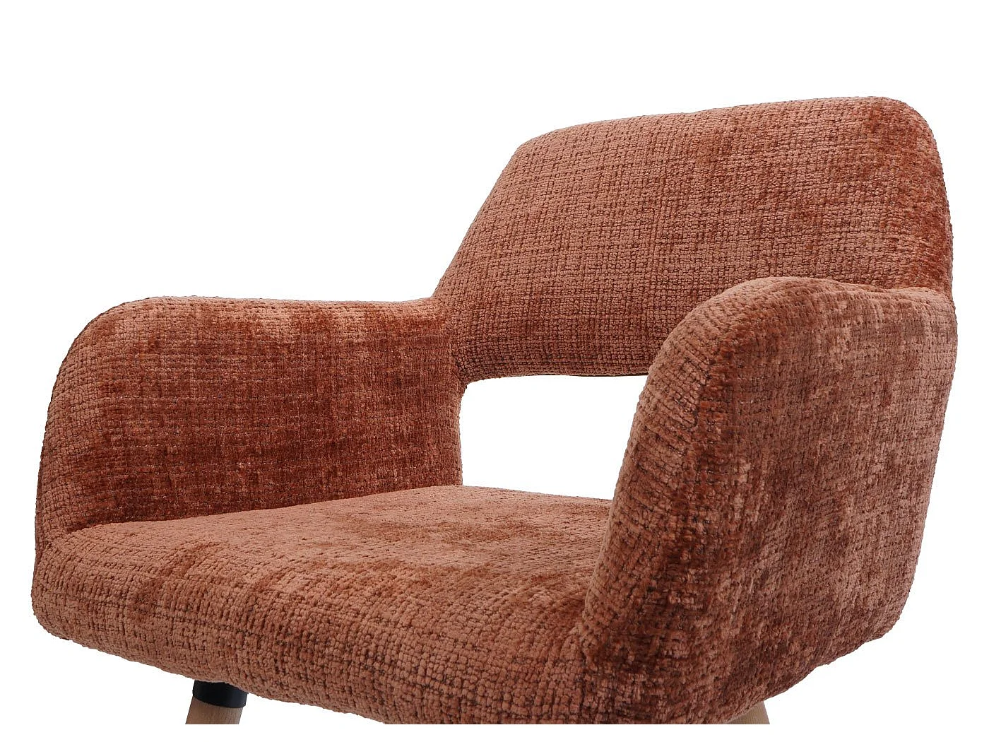 Chaise de salle à manger MCW-A50 II,  terracotta