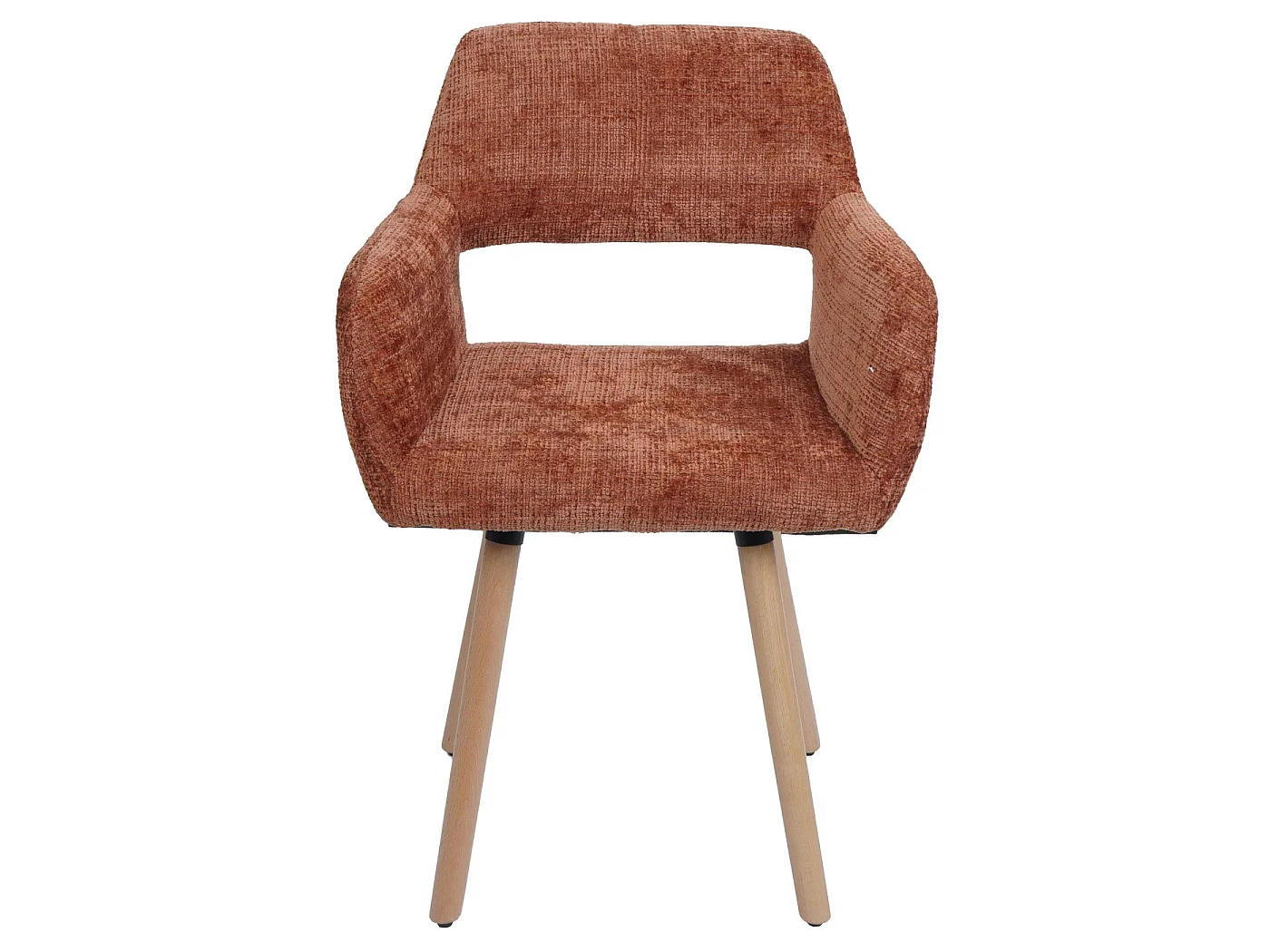 Chaise de salle à manger MCW-A50 II,  terracotta