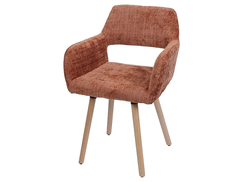 Chaise de salle à manger MCW-A50 II,  terracotta