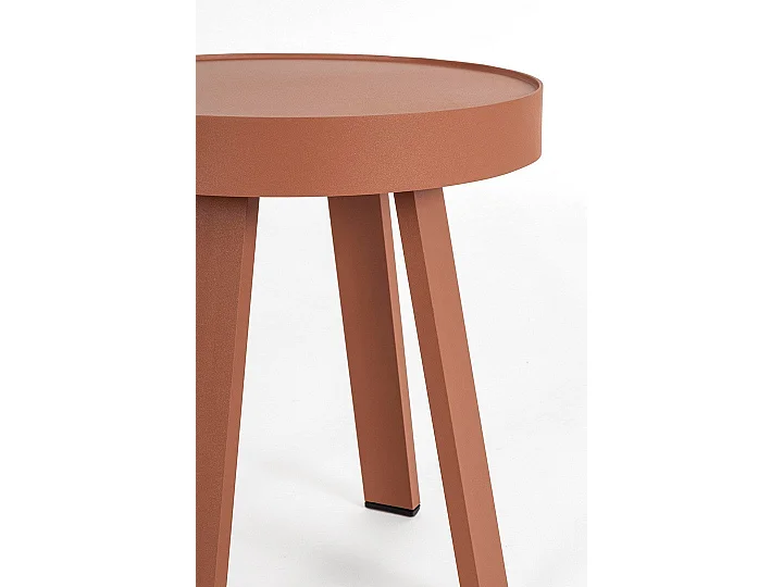 Table basse de jardin ronde en métal D41 - LA BAULE