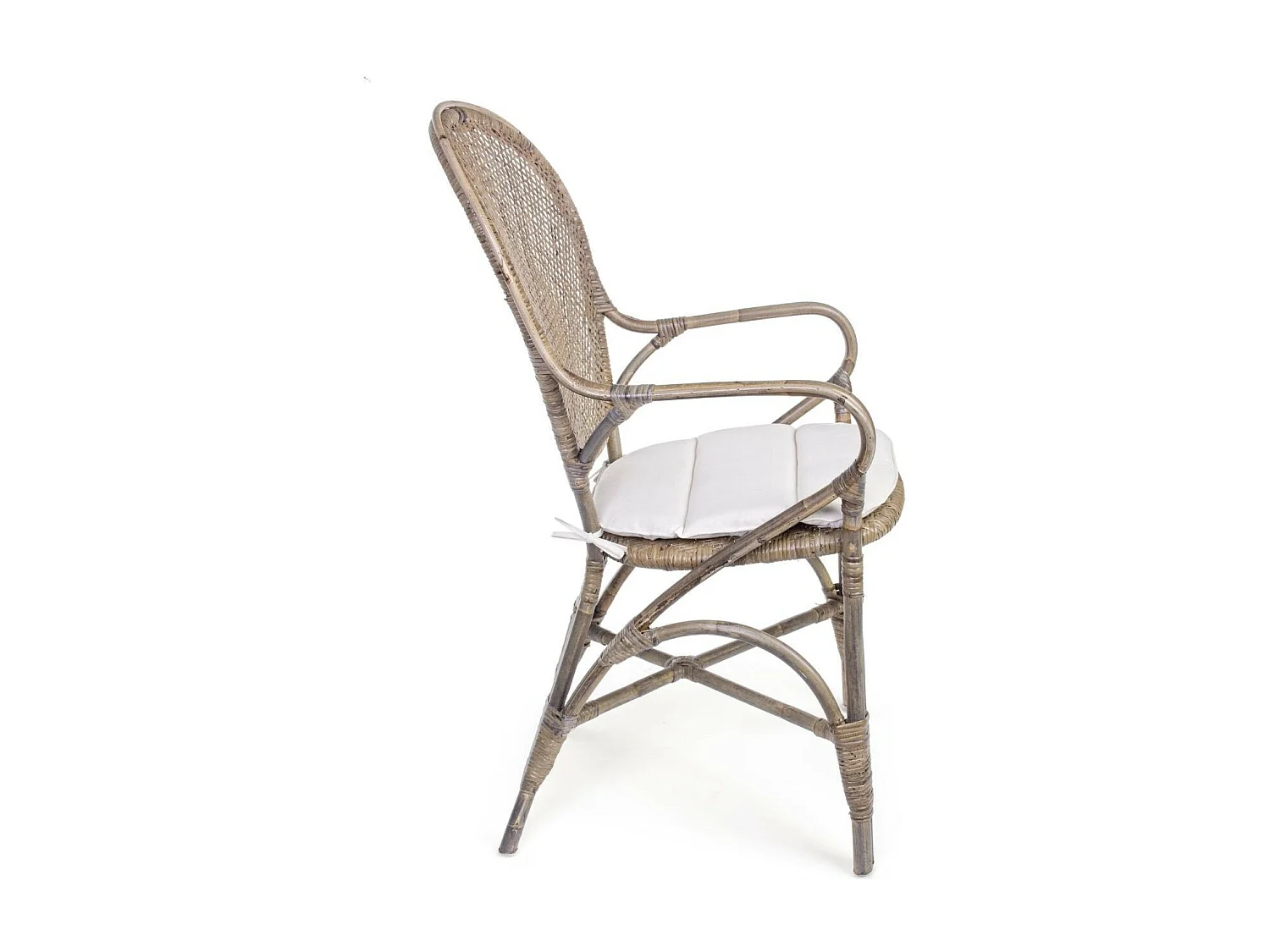 Fauteuil en rotin Bistrot (lot de 2) - ELINA