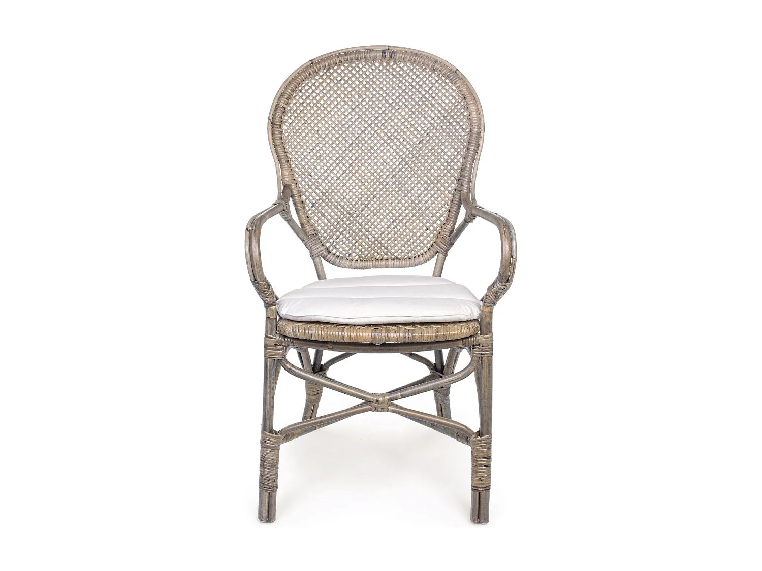 Fauteuil en rotin Bistrot (lot de 2) - ELINA